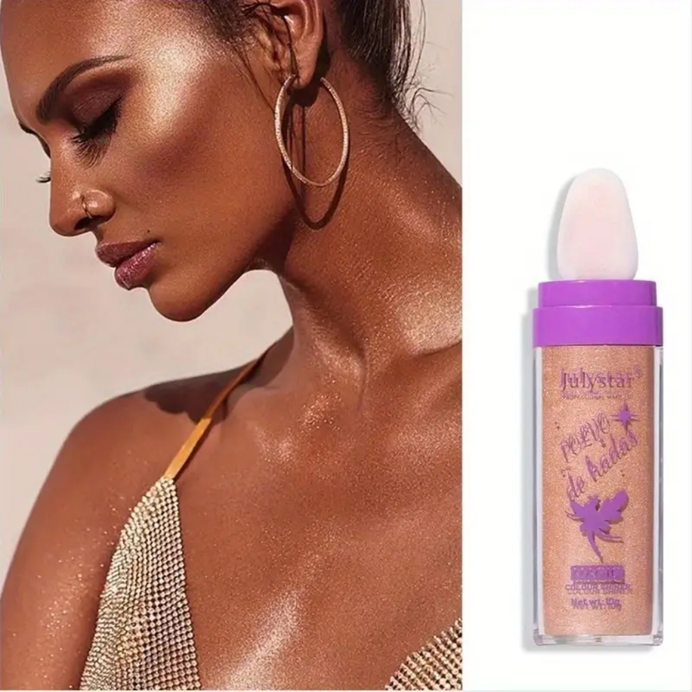 🆑️Julystar Professional Makeup Shimmer Highlighter Shine in Radiant Bronze